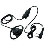 Kenwood Clip Microphone with "D" Earpiece and PTT