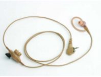 Motorola CP040 Earpiece with Volume Control - 1 Wire  Beige